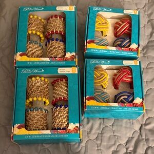 Pioneer woman  Napkin Rings Sets